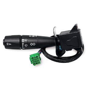 Turn Signal Switch with 8 Wire, Fit for Kenworth & Peterbilt, Replacement Part# P27-1067, P271067, P27-6221, P276221, TRW 480791, 20548AA, A0613-002-00 Black