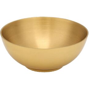 Zerodis Pure Brass Bowl for Buddhist Supply God and Buddha Worship Utensil 3.2 Inches