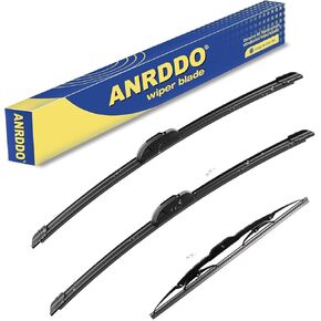 3 wipers Replacement for GMC Terrain 2018 2019 2020 2021 Original Equipment Windshield Wiper Blades Set 24"+18"+12" (Set of 3) U/J HOOK