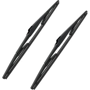2 Pack Rear Wiper Blades for Jeep Cherokee 2014-2022, Hyundai Santa Fe 2007-2012, Mazda CX-5 2013-2022, Mitsubishi Outlander 2003-2006, Lexus RX330 2004-2006 Back Glass Wiper Replacement