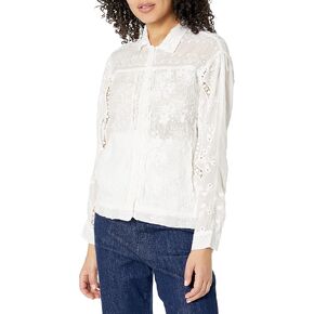 Johnny Was Women's Embroidered Shirt Jacket