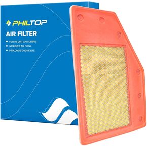 PHILTOP Engine Air Filter CA12085 Replacement for Buick LaCrosse 2018-2019 & Chevrolet Malibu 2016-2022, 1.5L 1.8L 2.5L, Flexible Panel