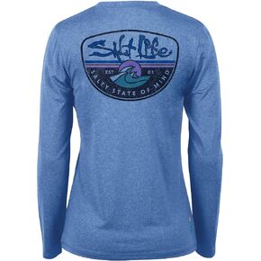 Salt Life Men's Daily Wave Long Sleeve Classic Fit SLX Shirt