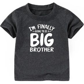 I'm Finally Going to be a Big Brother t Shirt for Boys Gifts for boy Promoted to Big Brother Shirt Outfits