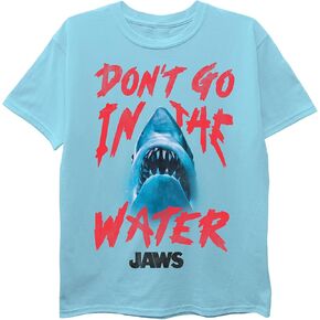 JAWS Boys Don't Go in Shirt The Movie Short Sleeve Tee
