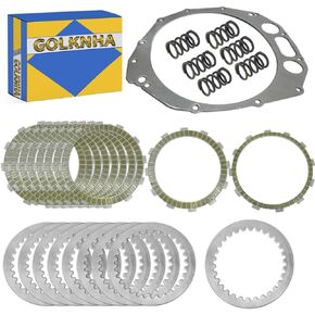 طقم القابض وحشية ألواح فولاذية الاحتكاك متوافقة مع سوزوكي GSX1300R هايابوسا 1300 1999-2007