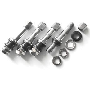 Griplow 90 Degree Valve stem Size 2.36'' (60mm) for JDM, Euro, US 1 2 3 Multi-Piece Wheels Rim Cap tire (gw60)
