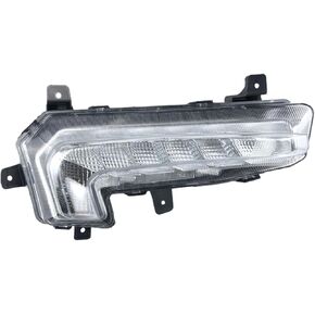 LED Fog Lights Compatible with 2016 2017 2018 Chevy Malibu, Right Side Fog Lamp With Clear Lens- Passagner Side
