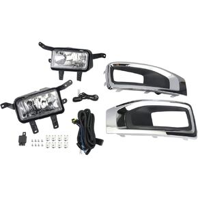 DYRDINSHOW Fog Lights Compatible With 2015 2016 2017 2018 GMC YUKON/YUKON XL Denali Driving Fog Light Set Kit w/Bezels/Bulbs
