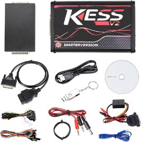 Kess V2 V5.017 V2.8 ECU OBD2 ECU Programming Tool Unlimited Token Car Diagnostic Tool,Works on Win XP Win7 32bit Win 8 etc.
