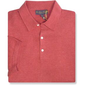 قميص بولو رجالي من Brooks Brothers مصنوع من القطن الناعم بثلاثة أزرار وأكمام قصيرة، in Kuwait