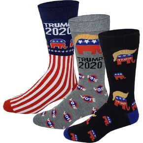 Different Touch Donald Trump 2020 Dress Socks, Make Keep America Great again Republican Campaign