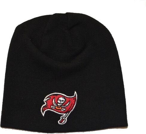 Los Angeles Rams Navy Blue Striped Bunker Skull Cap - NFL Cuffless Knit Toque Beanie Hat in Saudi Arabia