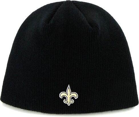 Los Angeles Rams Navy Blue Striped Bunker Skull Cap - NFL Cuffless Knit Toque Beanie Hat in Kuwait