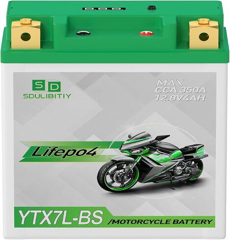 YTX30L-BS Lithium Motorcycle Battery, 12.8V 12AH 850 CCA LiFePO4 Motorcycle Battery, ATV, UTV, Jet Ski, Scooter, Lawn Mower, Tractor, Generator, Built-in Smart BMS in Saudi Arabia