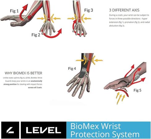 قفازات LEVEL Butterfly النسائية على الجليد مع واقيات للمعصم، تصميم BioMex مثبت، نخيل كيفلر، بطانة قابلة للإزالة (فضي، صغير/متوسط ​​(7.5 بوصة)) in Kuwait