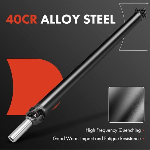 مجموعة عمود الدفع الخلفي الكامل A-Premium متوافقة مع Ford F-150 F150 2000-2002، F-250 F250 1997-1999، 4WD، استبدال # F65Z4602JA، F75Z4602JC in Saudi Arabia