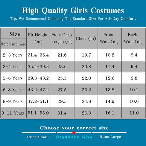 Girls Costume Party Outfits Princess Dress up Sleeveless Halloween Christmas Cosplay Costume in Saudi Arabia
