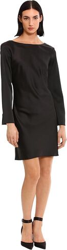 Donna Morgan Women's Rhinestone Back Detailed Bias Cut Dress Event Occasion Date Night Out Guest of in Saudi Arabia