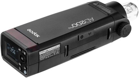 فلاش جيب Godox AD200 Pro AD200Pro + باب الحظيرة Godox BD-07 مع شبكة قرص العسل قابلة للفصل و4 مرشحات ألوان + عاكس قياسي Godox AD-S2 مع ناشر ناعم + Godox AD-S11 جل ملون وعاكس شبكي in Saudi Arabia