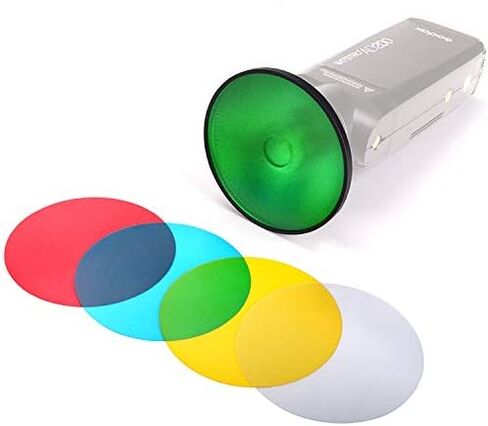 فلاش جيب Godox AD200 Pro AD200Pro + باب الحظيرة Godox BD-07 مع شبكة قرص العسل قابلة للفصل و4 مرشحات ألوان + عاكس قياسي Godox AD-S2 مع ناشر ناعم + Godox AD-S11 جل ملون وعاكس شبكي in Saudi Arabia