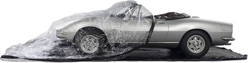 درع سيارة قابل للنفخ من IN THE GARAGE، أسود - غطاء سيارة قابل للنفخ داخلي، غطاء سيارة فقاعي - فقاعة سيارة داخلية، مرآب قابل للنفخ - تخزين فقاعات السيارة بكبسولة السيارة - 14 بوصة / 4.3 in Kuwait