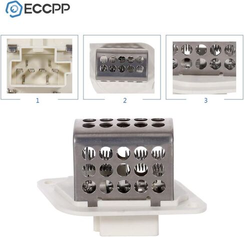 ECCPP Heater Blower Motor Fan Resistor Air Conditioning Replacement Parts Fit for 1997-2001 for Jeep Cherokee /1997-2001 for Jeep TJ /1997-2001 for Jeep Wrangler in Saudi Arabia