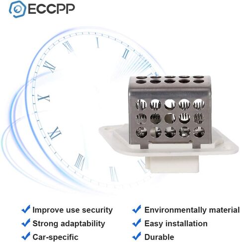 ECCPP Heater Blower Motor Fan Resistor Air Conditioning Replacement Parts Fit for 1997-2001 for Jeep Cherokee /1997-2001 for Jeep TJ /1997-2001 for Jeep Wrangler in Saudi Arabia