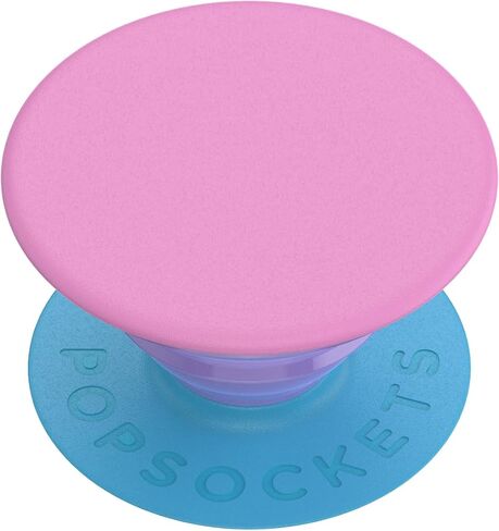 PopSockets Phone Grip with Expanding Kickstand, Simple PopGrip - Knurled Black in Saudi Arabia