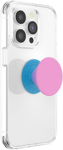 PopSockets Phone Grip with Expanding Kickstand, Simple PopGrip - Knurled Black in Saudi Arabia
