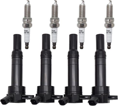 UF550 Ignition Coil & 1406 Double Iridium Spark Plug Nissan Altima Maxima Murano Pathfinder Quest 350Z/Infiniti EX35 FX35 G25 G35 JX35 M35 M35h Q50 Q70 QX60 3.5L V6 Replaces#C1670 22448-JA10C 5C1727 in Saudi Arabia