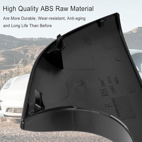 For Tesla Model 3 Rearview Mirror Lower Cover 2017-2024, Front Right Passenger Side Rearview Mirror Lower Cover Cap Replace 2287.3005, Side Mirror Base Cover Right with Disassembly Tool Skid Plate *1 in Kuwait