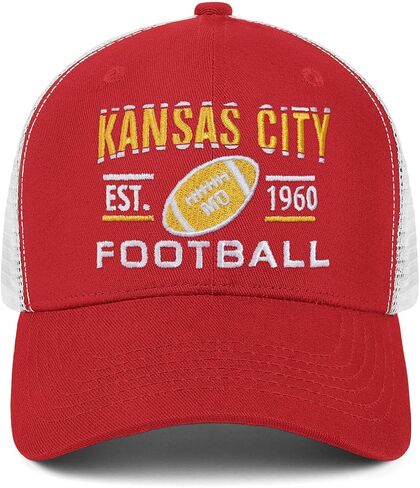 Embroidered Football Hat for Men Women Adjustable City Classical Baseball Cap Gifts for Fans in Saudi Arabia