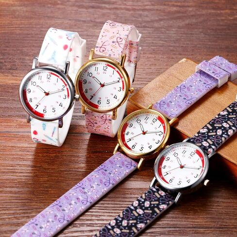 Avaner Nurse Silicone Wrist Watches: Silicone Band Easy Reader Pulsometer Scale Quartz Watches for Nurses Doctors Medical Professionals in Kuwait