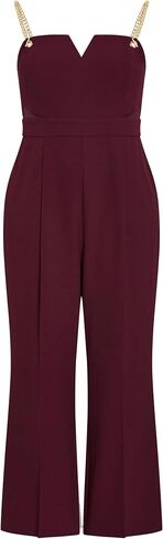 City Chic Women's Plus Size Ann Chain Jumpsuit in Saudi Arabia
