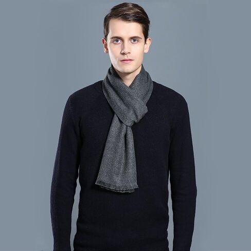 وشاح OHAYOMI رجالي شتوي أنيق رسمي ناعم للرجال in Kuwait