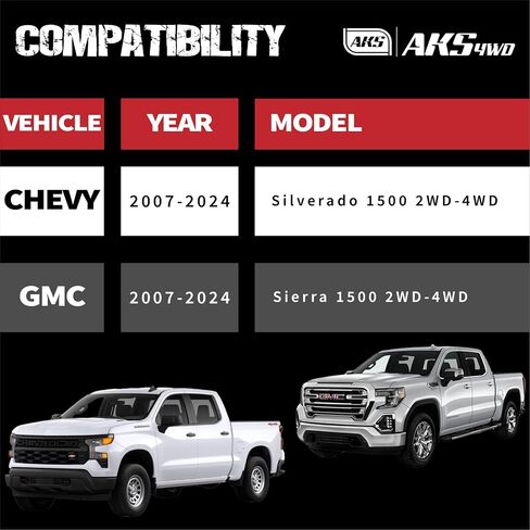 2.5 Inch Leveling Kit For Silverado 1500 Sierra 2007-2024 Kit De Elevación 2.5 Pulgadas Front Leveling Kit Tahoe Suburban 2007-2020 Front Lift Kit For Silverado 1500 in Saudi Arabia