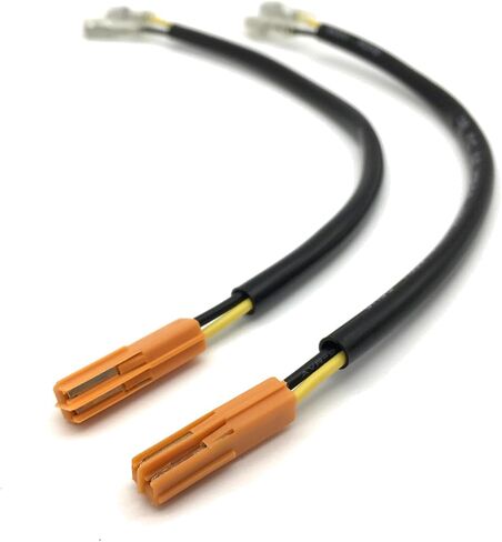 2Pcs 22.5cm/8.86in Motorcycle Light Line Compatible With Honda CBR125R 600 650F JC34 CBR1000 Turn Signals Connector Semaphore Adapter Blinker Indicators Wire Plug (2Pcs) in Saudi Arabia