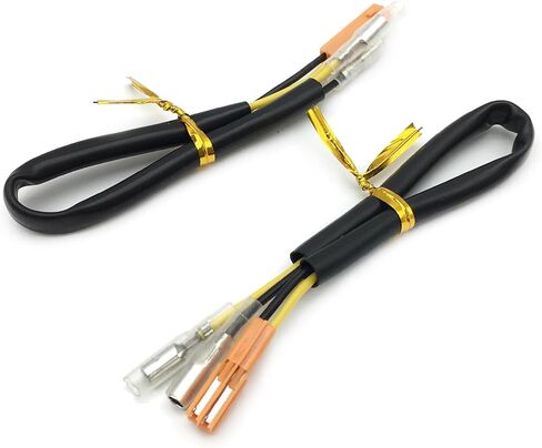 2Pcs 22.5cm/8.86in Motorcycle Light Line Compatible With Honda CBR125R 600 650F JC34 CBR1000 Turn Signals Connector Semaphore Adapter Blinker Indicators Wire Plug (2Pcs) in Saudi Arabia