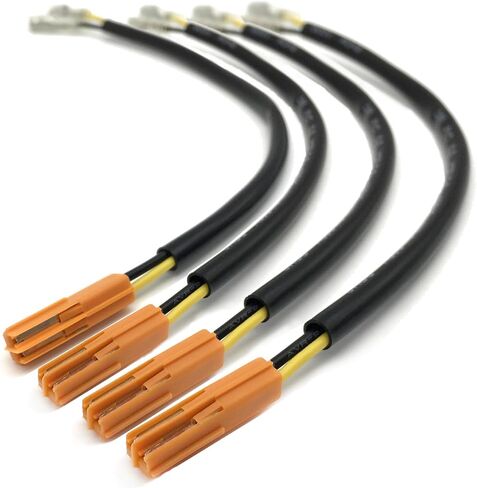 2Pcs 22.5cm/8.86in Motorcycle Light Line Compatible With Honda CBR125R 600 650F JC34 CBR1000 Turn Signals Connector Semaphore Adapter Blinker Indicators Wire Plug (2Pcs) in Saudi Arabia