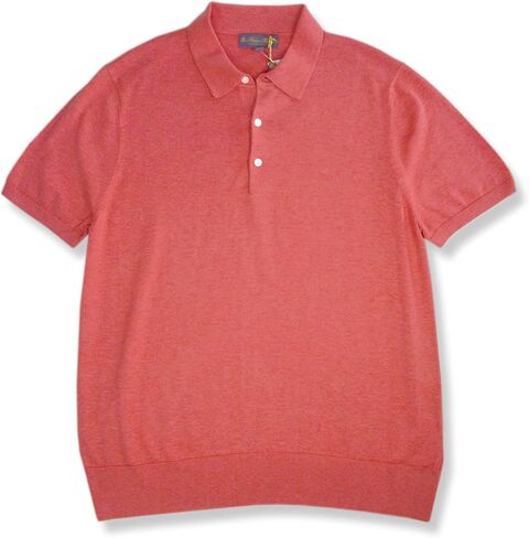 قميص بولو رجالي من Brooks Brothers مصنوع من القطن الناعم بثلاثة أزرار وأكمام قصيرة، in Kuwait