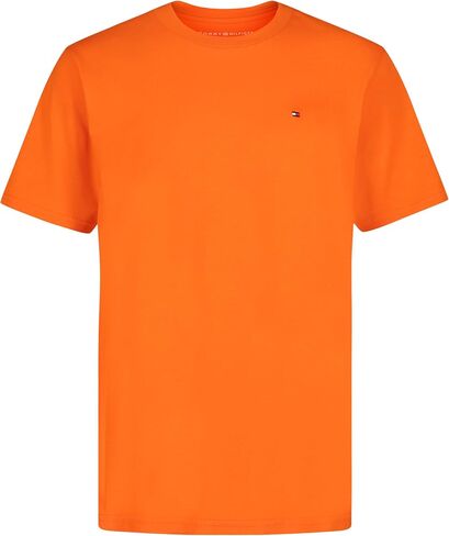 Tommy Hilfiger Boys' Short Sleeve Solid Crew Neck T-Shirt, Soft, Comfortable, Relaxed Fit in Saudi Arabia