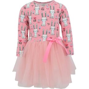 Girls Long Sleeve Tulle Tutu Dresses for Kid and Toddler