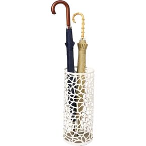 Slim Freestanding Umbrella Stand | Steel, Small, White