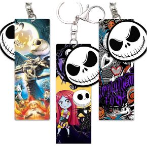 Halloween Keychain Horror Christmas for Men Women Gift