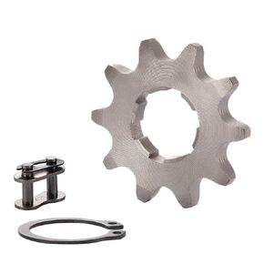 GOOFIT Motorcycle 420-10T 20mm Engine Front Sprocket Replacement for 110cc 125cc Dirt Pit Bike Mini Bike ATV 4 Wheeler Motorcycle