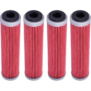 4pcs Oil Filter HF631 6080700000 for Betamotor En/duro 350 390 430 450 480 498 500 520