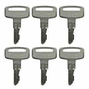 6PCS Ignition Key 9901 Compatible with J-LG Manlift Lifts 2033E3 1932E3 1532E2 1932E2 2632E2 3246E2 2032E2 2646ES