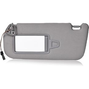 Elantra Sun Visor US Version Left Driver Side Fit for 2007-2010 Hyundai Elantra Replace OE# 852012H0208M Gray Fabric (Left Driver Side)