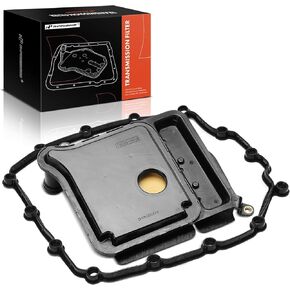 A-Premium Automatic Transmission Fluid Filter with Pan Gasket, Compatible with BMW 335is 2011-2013, 135i 2011-2013, Z4 2009-2016, M3 2008-2013 2015-2017, M4 2015-2017, M5 2013-2016, M6 Gran Coupe